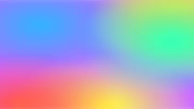 A colorful Gradient  with a blue background and the word love on it