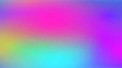 Abstract blurred gradient colorful blue pink red yellow and green background