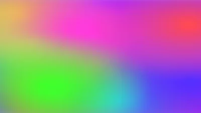 Holographic rainbow cold gradient