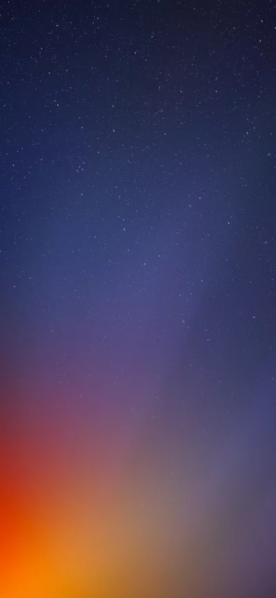 Celestial Gradient with Stars: Abstract Night Sky Background
