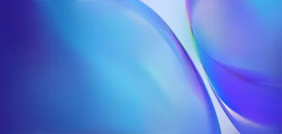 Vibrant Gradient Abstract Background with Smooth Flowing Lines image