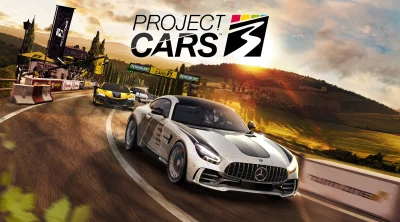 High-Speed Mercedes-AMG GT Racing on Scenic Track at Golden Sunset image