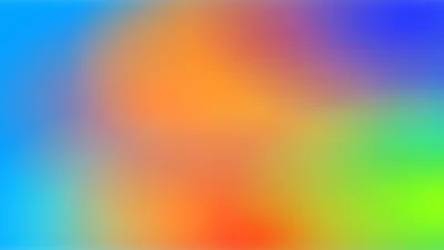 Blurred gradient abstract background with vivid primary colors