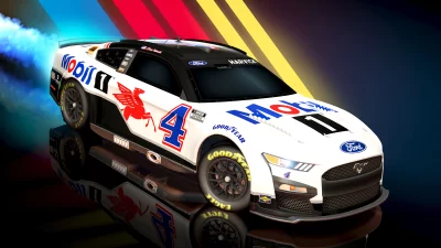 Kevin Harvick's Ford Mustang NASCAR Cup Series Race Car Dynamic View image