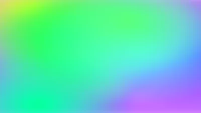 Scale of green and blue blending