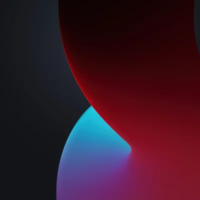 Dynamic Abstract Red Blue Purple Smooth Fluid Background image