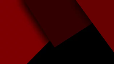 Dynamic Red and Black Abstract Background with Subtle Geometric Layers and Shadows image