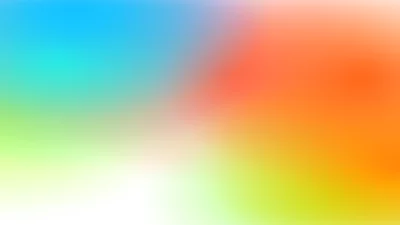 Blurred pop abstract with vivid primary colors