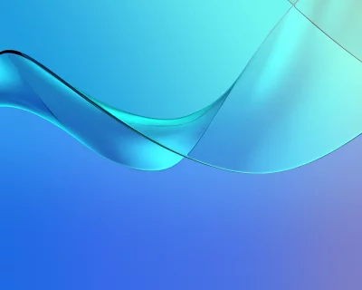 Dynamic Blue Green Abstract Liquid Flowing Waves Background image