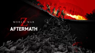 Intense Zombie Apocalypse Battle with Survivors Fighting Horde in World War Z Aftermath image