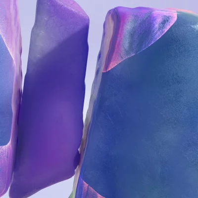 Modern Abstract Purple Blue Textured Fluid Art Background Wallpaper image