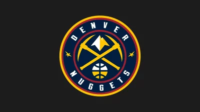 Official Denver Nuggets Basketball Team NBA Logo Emblem Design image
