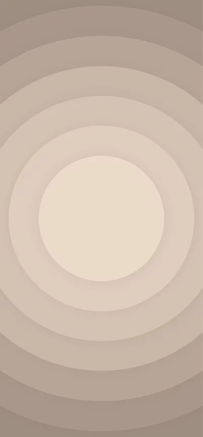 Subtle Layered Circles Beige and Brown Abstract Background