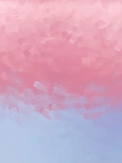 Soft Pink and Blue Abstract Painted Background
