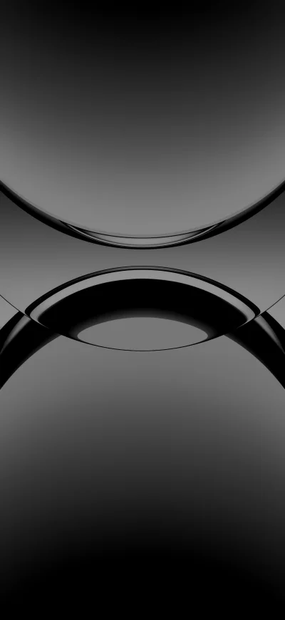 Abstract dark gray background with smooth curves and light reflections