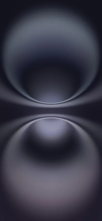 Abstract Dark Grey Wavy Textured Background with Reflective Symmetrical Design image