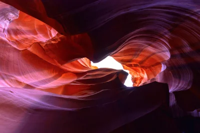 Antelope Canyon Slot Canyon: Ethereal Light on Wavy Sandstone Walls image