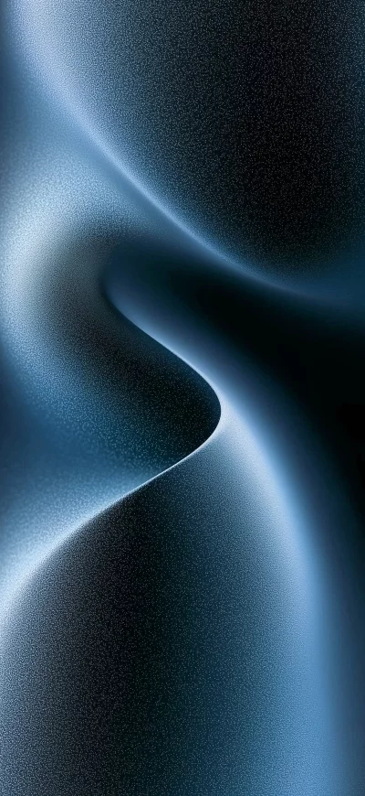 Abstract Blue Gradient Texture with Subtle Lighting and Particle Effect