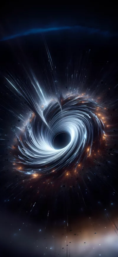 Abstract Black Hole with Intense Gravitational Pull and Cosmic Energy