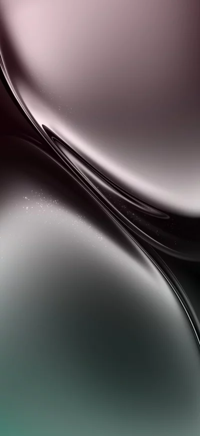 Abstract Flowing Metallic Liquid Background with Subtle Sparkles