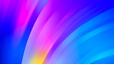 Dynamic Abstract Gradient Curves with Shimmering Light and Fluid Motion Background image