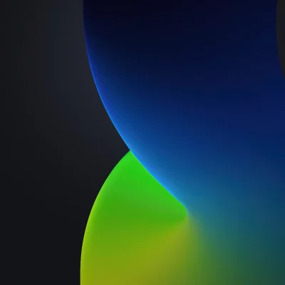 Luminous Abstract Curved Blue Green Gradient Digital Background image