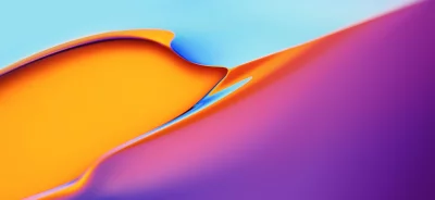 Abstract flowing vibrant colors creating a dynamic and modern visual art piece image