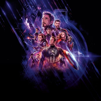 Epic Marvel Avengers Assemble Team, Dynamic Superheroes Unite for Cosmic Battle image
