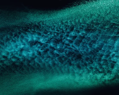 Deep Sea Abstract Texture with Shimmering Light Pattern image