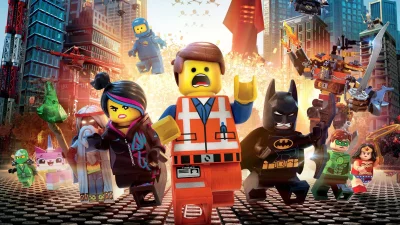 Iconic LEGO Movie Heroes Unite in Dynamic Block-Built City Adventure image