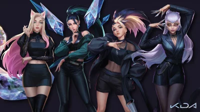 KDA Music Group Professional Portrait Striking Stage Presence image