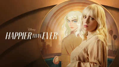 Pop Star Billie Eilish with Animated Counterpart for Disney+ Happier Than Ever Special image