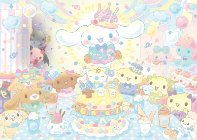 Cinnamoroll and Friends Celebrate 20th Anniversary with Pastel Birthday Party image