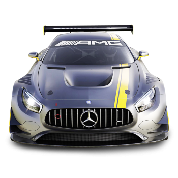 Gray Mercedes Benz Racing Car