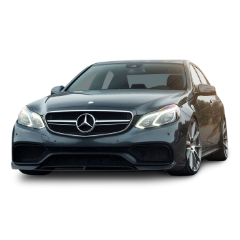 Black Mercedes Benz E63 AMG Car