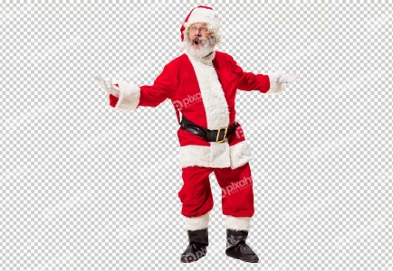 Santa claus surprise People | Holly jolly xmas festive santa claus