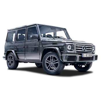 Black Mercedes Benz G Class SUV Car