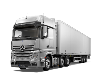Mercedes-Benz heavy-duty truck PNG Background