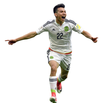 Mexican pro player in Win Copa America Hirving Lozano